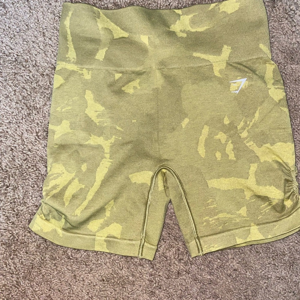 Gymshark camo shorts